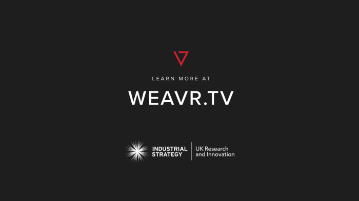 Weavr.tv splash screen